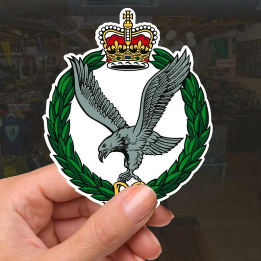 Army Air Corps Waterproof Vinyl Stickers old style - Official MoD Reseller redplume