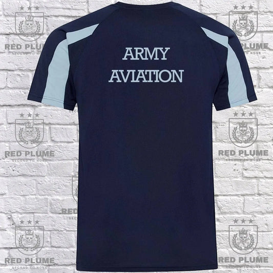 Army Air Corps Wicking T Shirt redplume