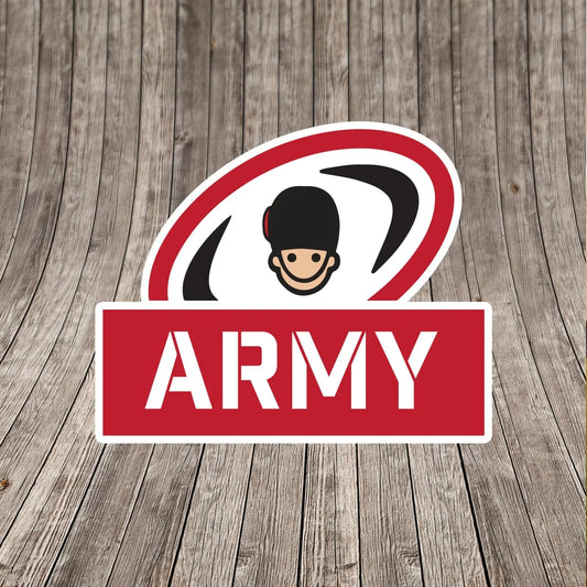 Army Navy Sticker High-Quality Laminated Vinyl Sticker 100mm Wide FREE SHIPPING redplume