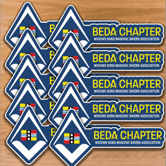 BEDA Decal redplume