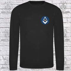 BEDA Long-Sleeve Wicking T-Shirt redplume