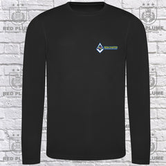 BEDA Long-Sleeve Wicking T-Shirt redplume