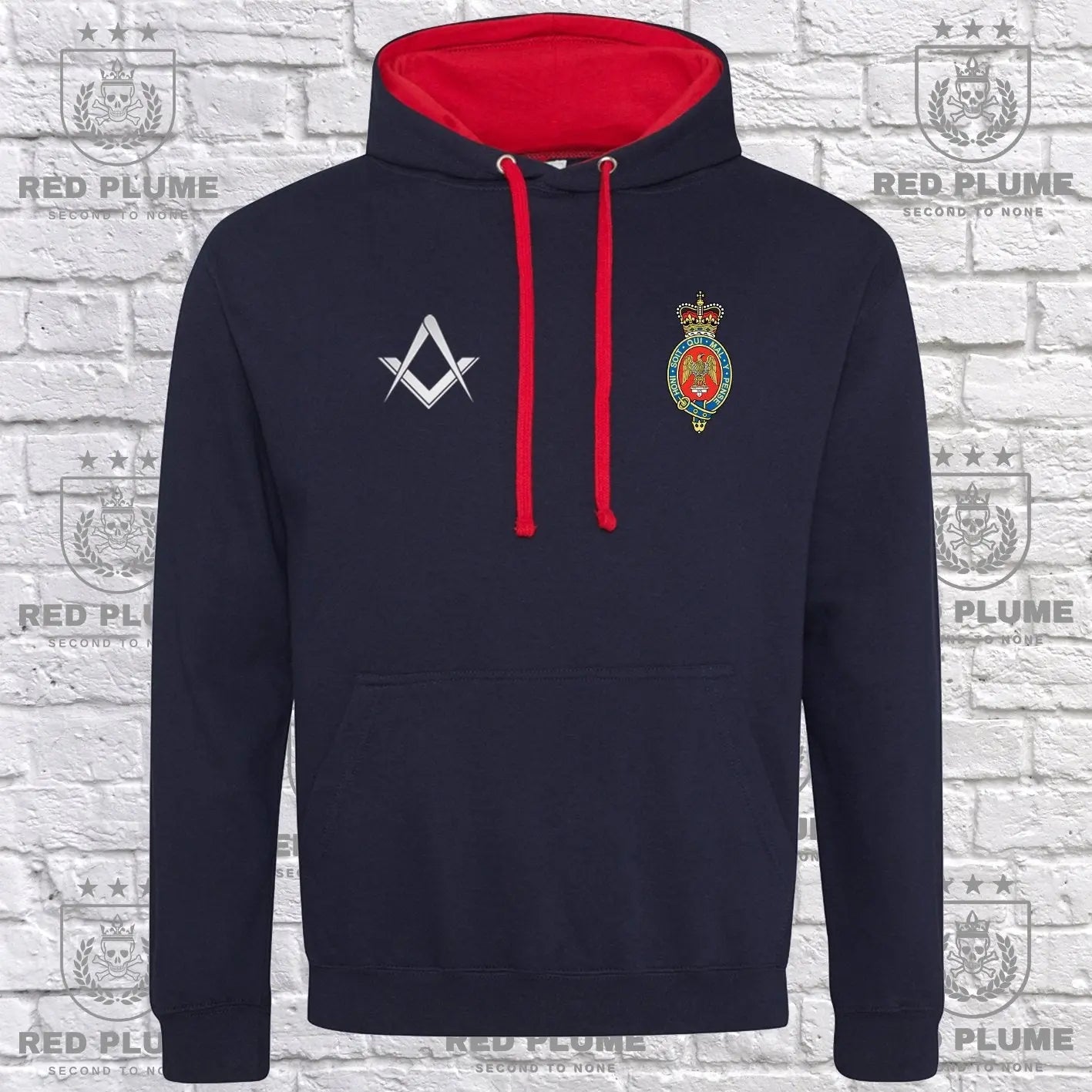 Blues and Royals Hoodie redplume