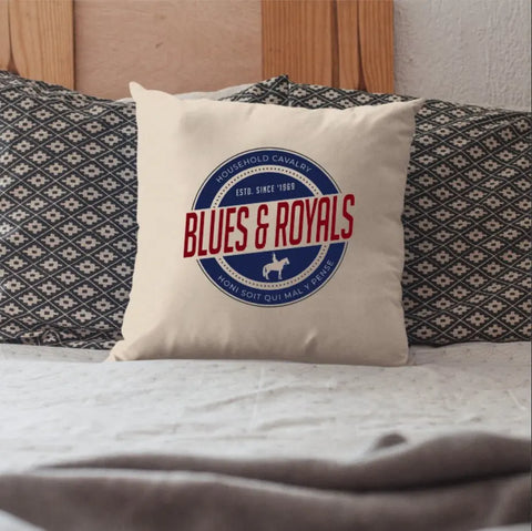 Blues and Royals Retro Cushion Cover - Ideal Stocking Filler redplume