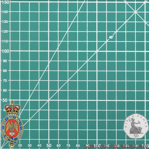 Blues and Royals Waterproof Vinyl Stickers - Official MoD Reseller - Red Plume