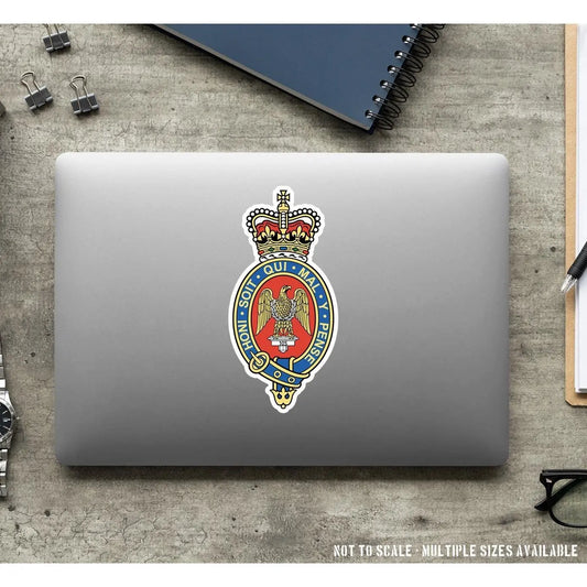 Blues and Royals Waterproof Vinyl Stickers - Official MoD Reseller redplume