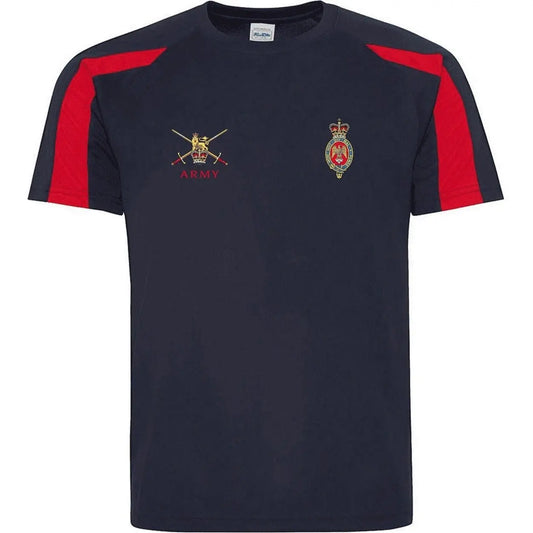 Blues and Royals Wicking T Shirt redplume