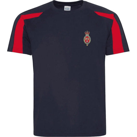 Blues and Royals Wicking T Shirt redplume