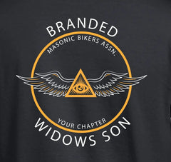 Branded Widows Son Customised DUO T Shirt redplume