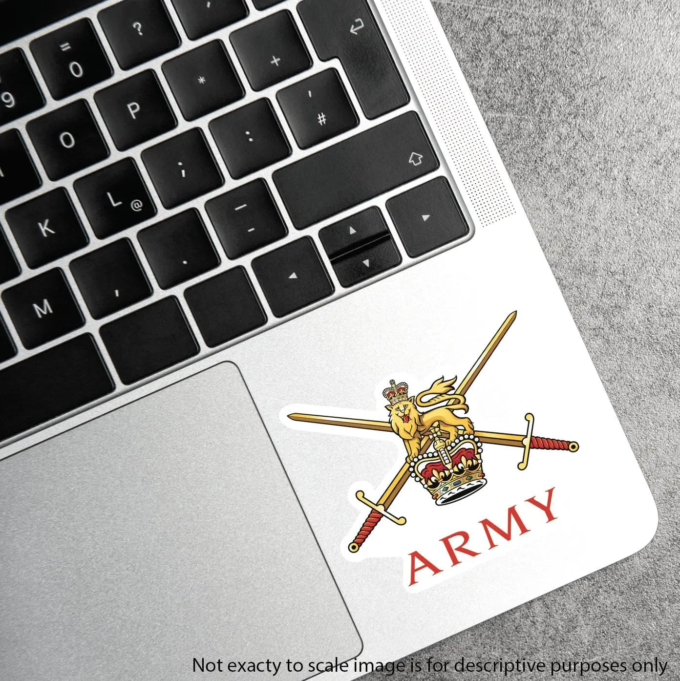 British Army Logo Waterproof Vinyl Stickers - Official MoD Reseller redplume