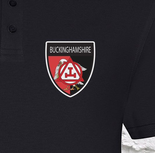 Buckinghamshire Holy Royal Arch Premium Polo Shirt redplume