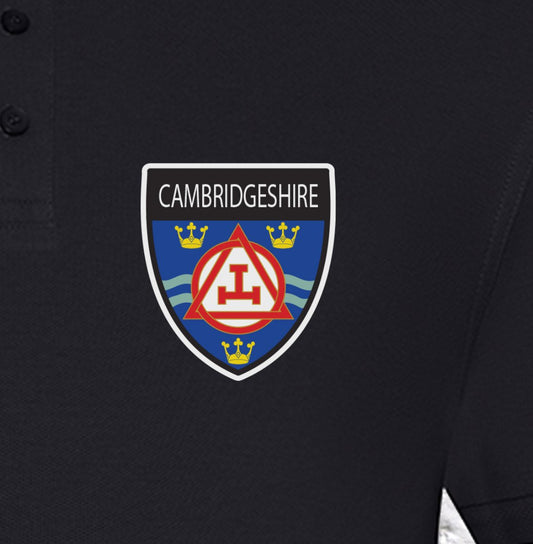 Cambridgeshire Holy Royal Arch Premium Polo Shirt redplume