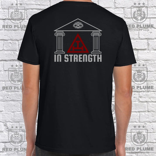 Chapter In Strength T Shirt - Red Plume