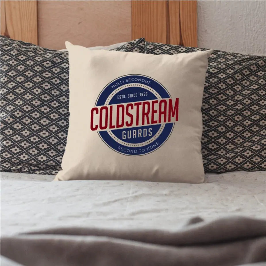 Coldstream Guards Retro Cushion Cover - Ideal Stocking Filler redplume