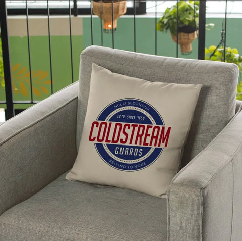 Coldstream Guards Retro Cushion Cover - Ideal Stocking Filler redplume