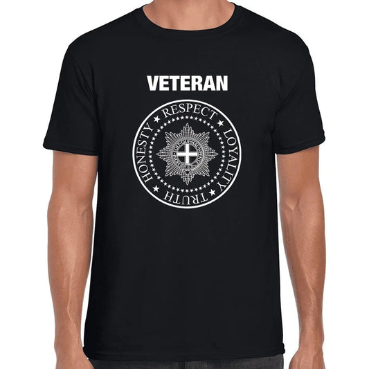 Coldstream Guards Veteran T Shirt redplume
