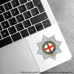 Coldstream Guards Waterproof Vinyl Stickers redplume