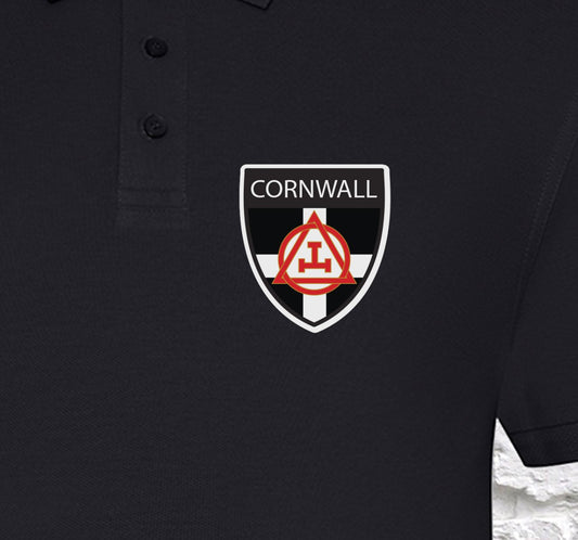 Cornwall Holy Royal Arch Premium Polo Shirt redplume