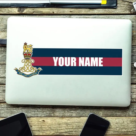 Custom Life Guards Waterproof Vinyl Name Stickers - Personalised - Red Plume