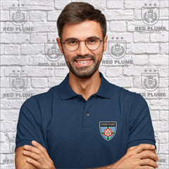 Derbyshire Holy Royal Arch Premium Polo Shirt redplume