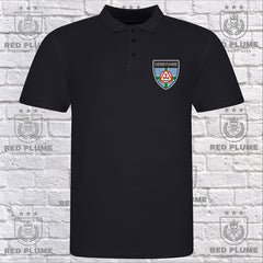 Derbyshire Holy Royal Arch Premium Polo Shirt redplume