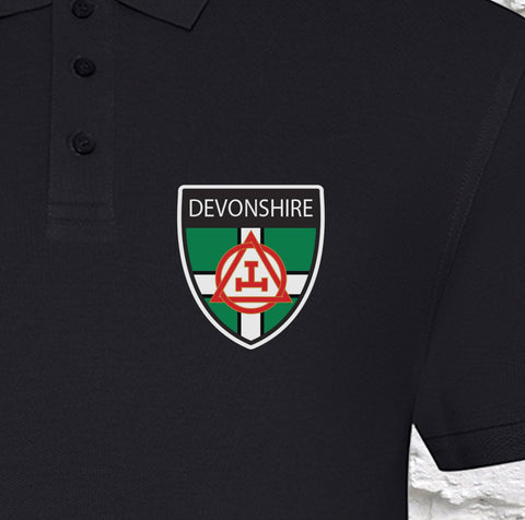 Devonshire Holy Royal Arch Premium Polo Shirt redplume