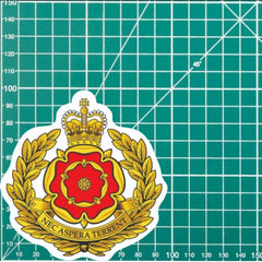 Duke of Lancaster's Regiment Waterproof Vinyl Stickers - FREE SHIPPING redplume