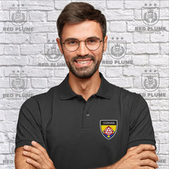 Durham Holy Royal Arch Premium Polo Shirt redplume