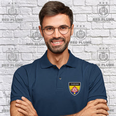 Durham Holy Royal Arch Premium Polo Shirt redplume