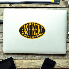 East Kent Oval Vinyl Stickers/Decals redplume