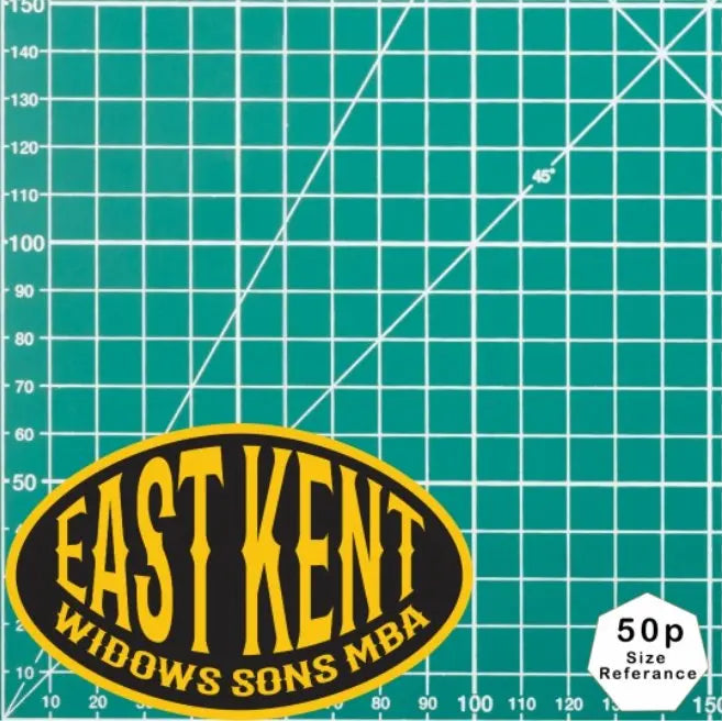 East Kent Oval Vinyl Stickers/Decals redplume