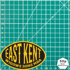 East Kent Oval Vinyl Stickers/Decals redplume