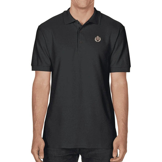 Embroidered Red Plume Polo Shirt redplume