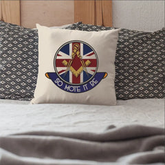 Freemasons Cushion Cover - Perfect Christmas Gift redplume