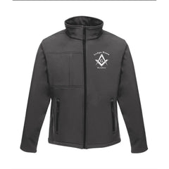 Freemasons Personalised Soft Shell Jacket redplume