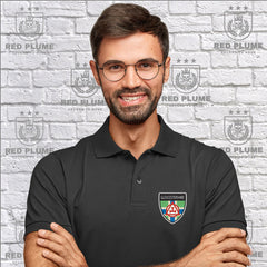 Gloucestershire Holy Royal Arch Premium Polo Shirt redplume