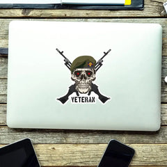 Grenadier Guards Crossed GPMG High-Quality Vinyl Sticker - 100mm redplume