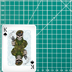 Grenadier Guards King of Spades Waterproof Vinyl Sticker/Decal 10cm redplume