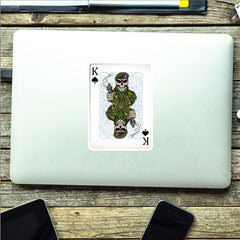 Grenadier Guards King of Spades Waterproof Vinyl Sticker/Decal 10cm redplume