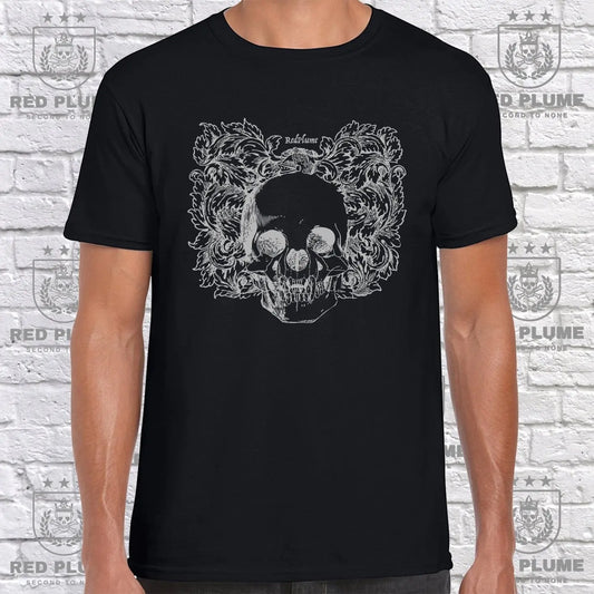 Grey Skull T Shirt redplume