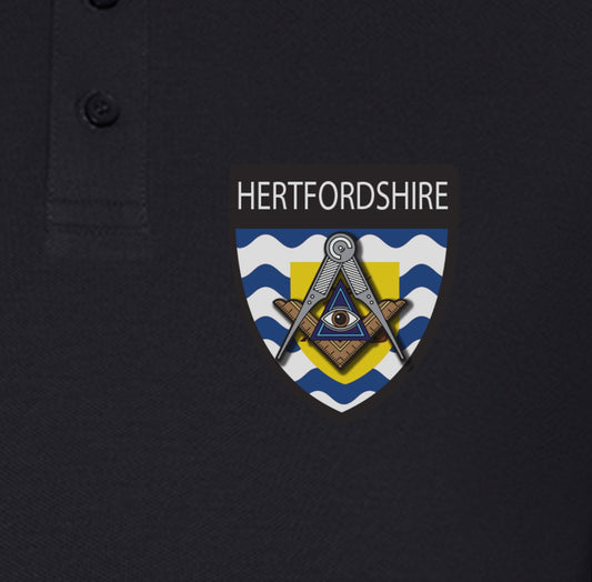 Hertfordshire Craft Premium Polo Shirt redplume