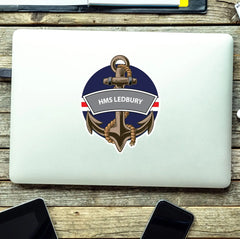 HMS Ledbury Royal Navy Waterproof Vinyl Sticker redplume