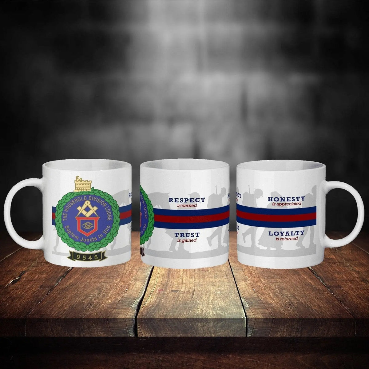 Household Division Lodge 9545 Respect Mug