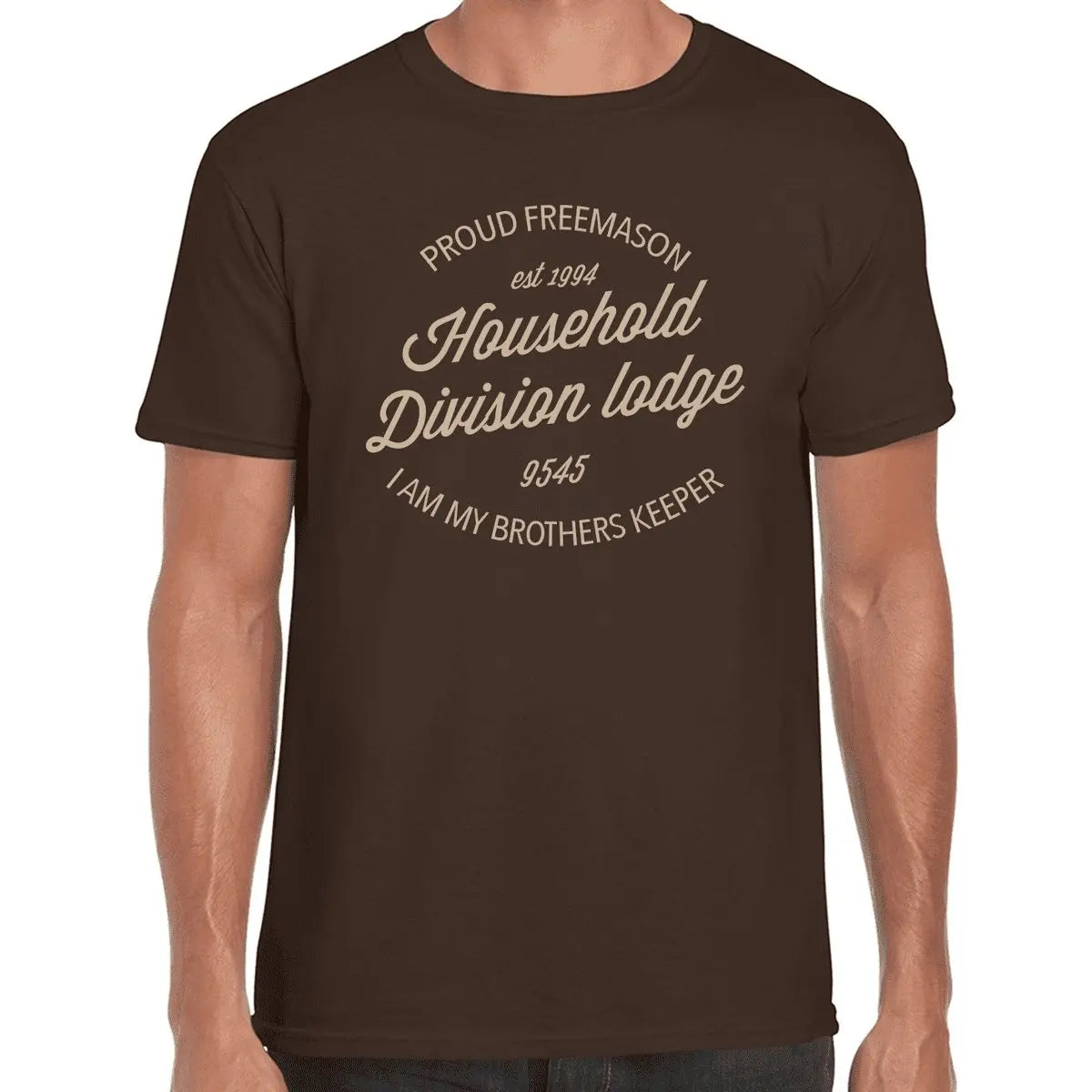 Household Division Lodge 9545 Vintage T Shirt redplume