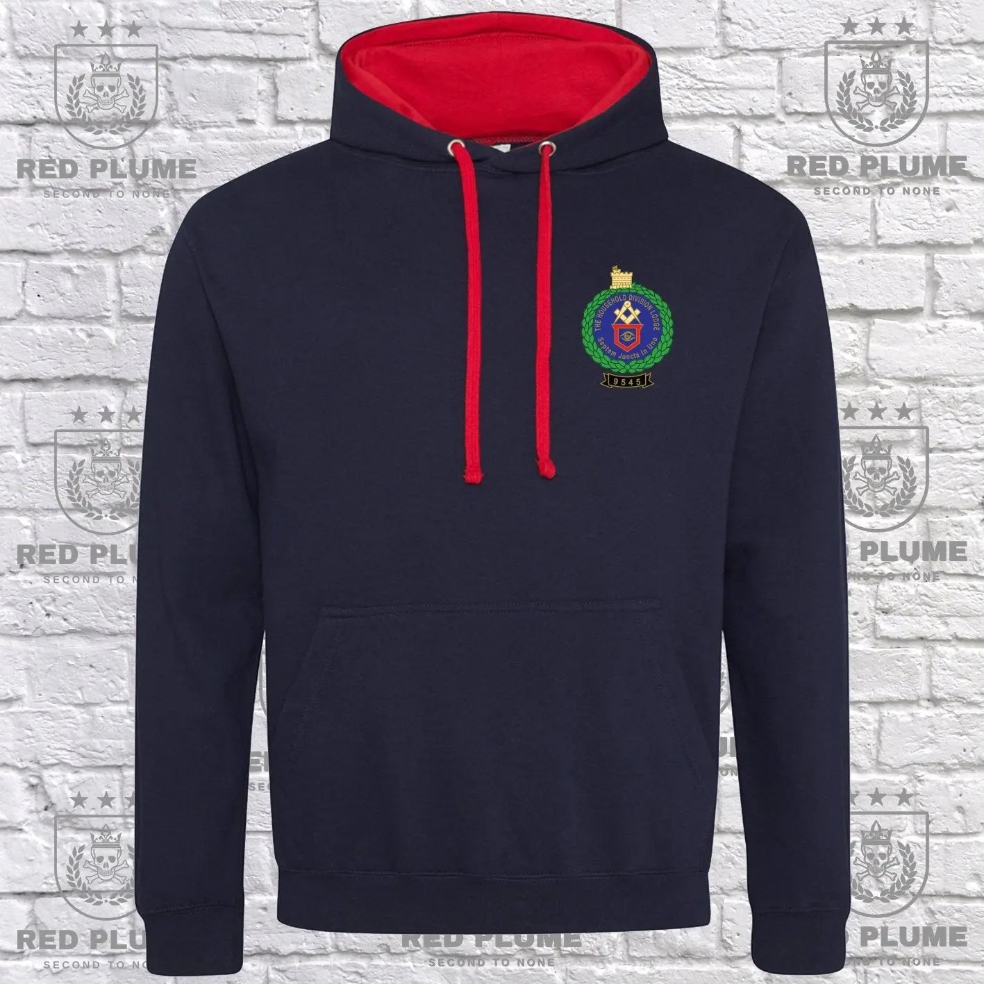 Household Division Lodge Hoodie redplume