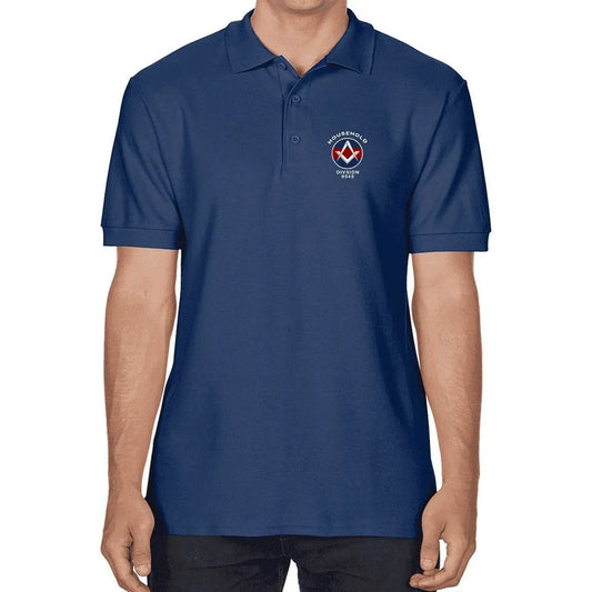 Household Division Lodge Polo Shirt redplume