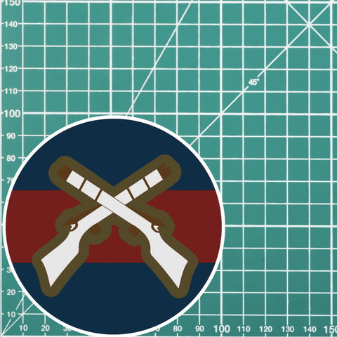 Household Division Skill At Arms Qualification Sticker redplume