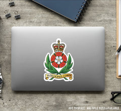 Intelligence Corps Waterproof Vinyl Stickers - Official MoD Reseller redplume