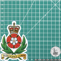 Intelligence Corps Waterproof Vinyl Stickers - Official MoD Reseller redplume