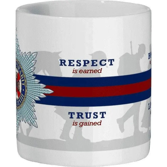 Irish Guards Respect Mug redplume